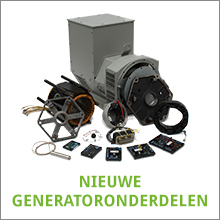Nieuwe generatoronderdelen